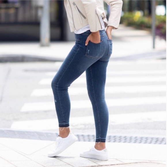 spanx denim leggings